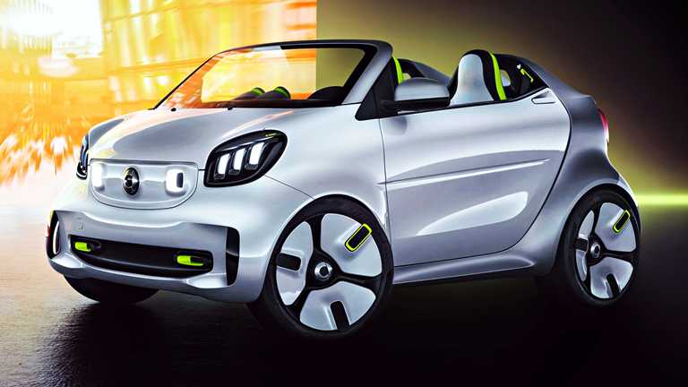 2018 smart forease Concept – Paris Motor Show