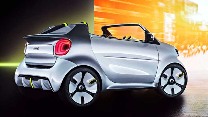 2018 smart forease Concept – Paris Motor Show