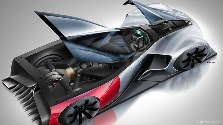 Holden Outs Stunning 1,000kW Time Attack Concept Racer