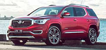 2018 Holden Acadia