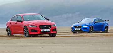 Jaguar Project 8, XE 300 Sport Go On A Beach Assault – Gallery