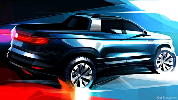 Volkswagen Teases Tiguan-Sized Ute Concept – Gallery