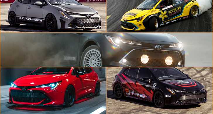 Toyota Corolla Gets 5 Modified Variants At SEMA