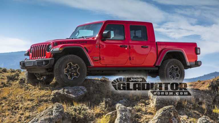 ’20 Jeep Gladiator Gets Early Outing On Media Site – Gallery