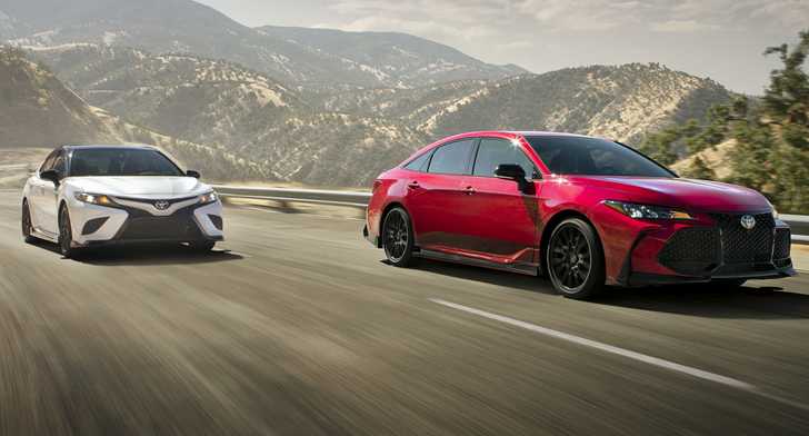 Track-Tuned TRD Treatment Given To Camry, Avalon