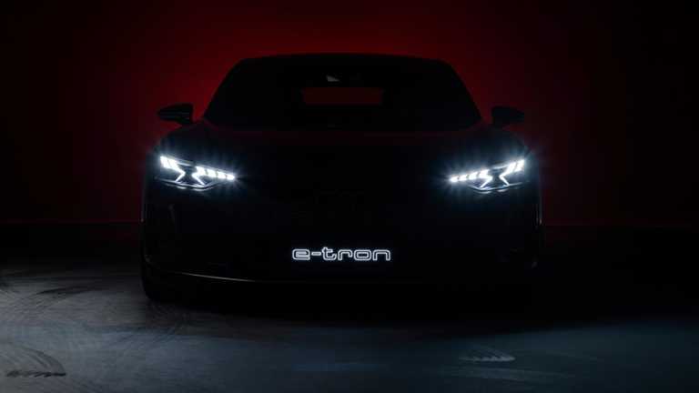 Audi Teases e-tron GT Concept Ahead Of LA Debut