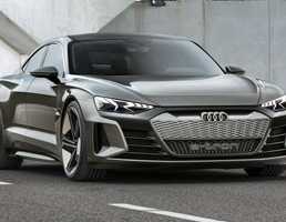 Audi Uncovers e-tron GT Concept, A Four-Door EV Supercar