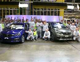 Peugeot Rolls Out 1 Millionth 308, Half-Millionth 3008 Simultaneously