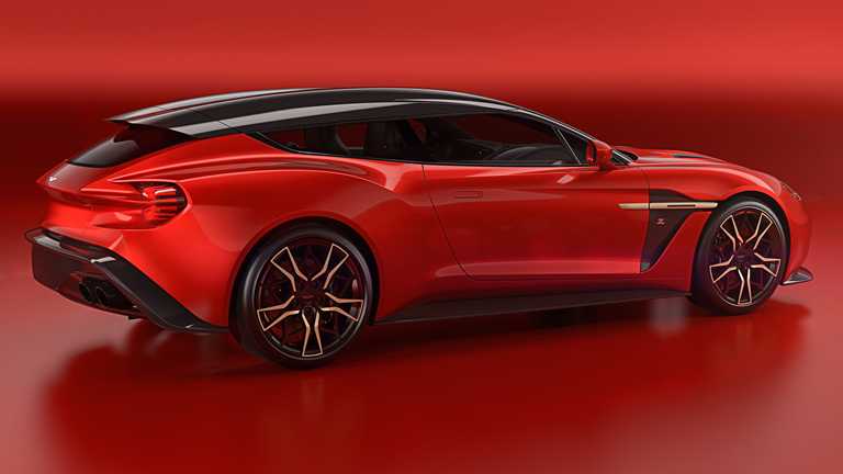 Aston Martin Vanquish Zagato Shooting Brake Is A Beautiful Medley