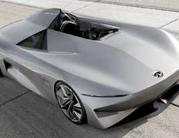 Infiniti Teases  Near-Finished EV Crossover For Detroit Motor Show