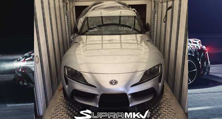 Production-Spec 2020 Toyota Supra Front End Leaked