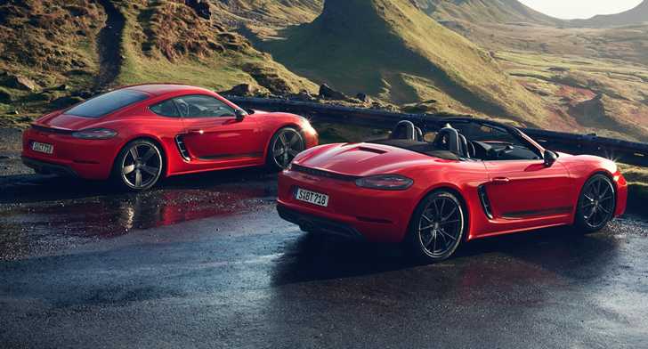 2019 Porsche 718 Boxster T & 718 Cayman T
