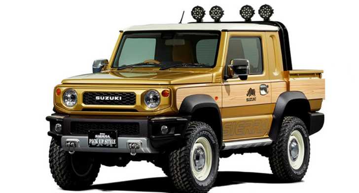 Suzuki Jimny Sierra Pick Up Style’s A Concept Only, Sadly