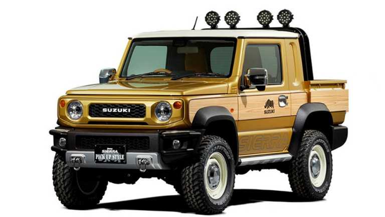 Suzuki Jimny Sierra Pick Up Style’s A Concept Only, Sadly
