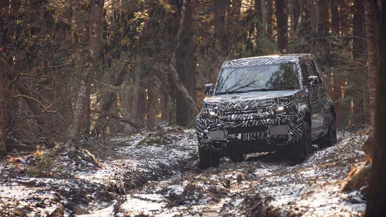 2020 Land Rover Defender – Prototype Off-Roading