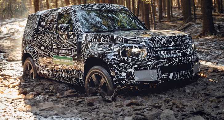 2020 Land Rover Defender – Prototype Off-Roading