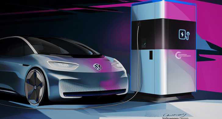 Volkswagen’s Mobile Charging Station Is A Powerbank For Cars – Gallery