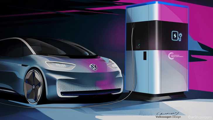 Volkswagen’s Mobile Charging Station Is A Powerbank For Cars – Gallery
