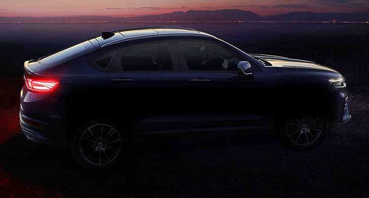 Geely Teases Sporty-ish Coupe SUV Model