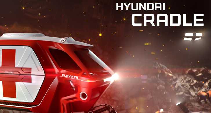 Hyundai’s ‘Elevate’ Is A Rescue-Pod From A Sci-Fi Future