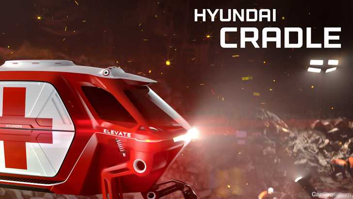 Hyundai’s ‘Elevate’ Is A Rescue-Pod From A Sci-Fi Future