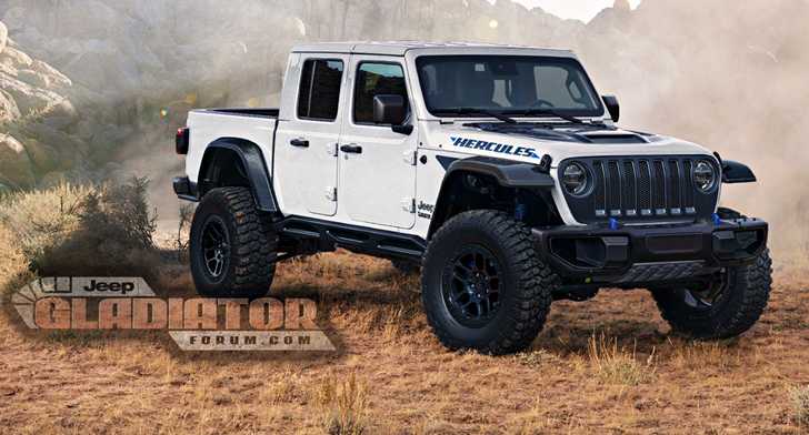 Jeep Gladiator To Take On Raptor With ‘Gladiator Hercules’ – Gallery