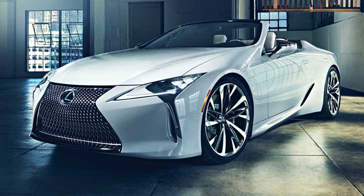 2019 Lexus LC Convertible Concept – 2019 NAIAS