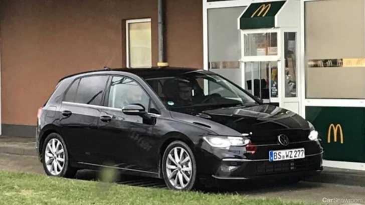 ’19 Volkswagen Golf Mk8 Spotted… At A McDonald’s – Gallery