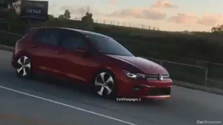 ’19 Volkswagen Golf Mk8 Spotted… At A McDonald’s – Gallery