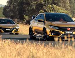 Honda Celebrates 50 Years In Australia With In Gold