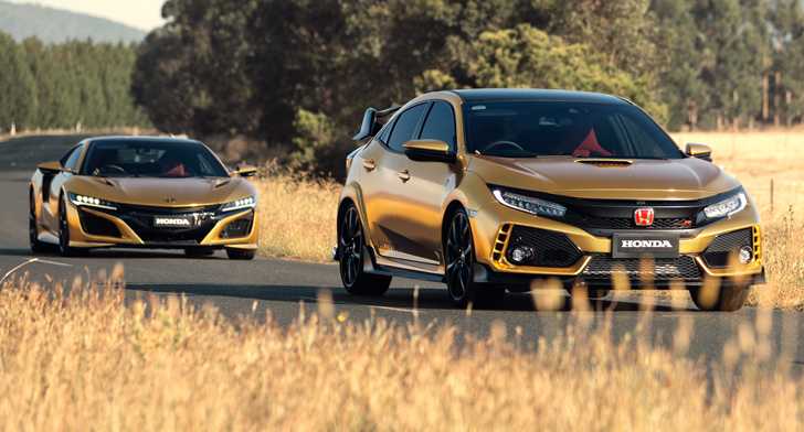 Honda Celebrates 50 Years In Australia With In Gold