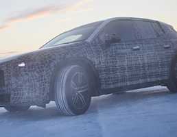 BMW Tests iNext EV SUV In Arjeplog, Sweden – Gallery