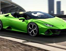 Lamborghini Reveals A Very Green Huracan Evo Spyder For 2019