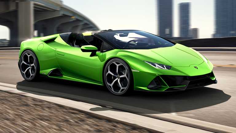Lamborghini Reveals A Very Green Huracan Evo Spyder For 2019