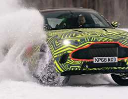 Aston Martin DBX Filmed Playing In Swedish Snow – Gallery