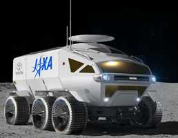 Toyota And The Rising Earth, Moon Rover Concept Revealed