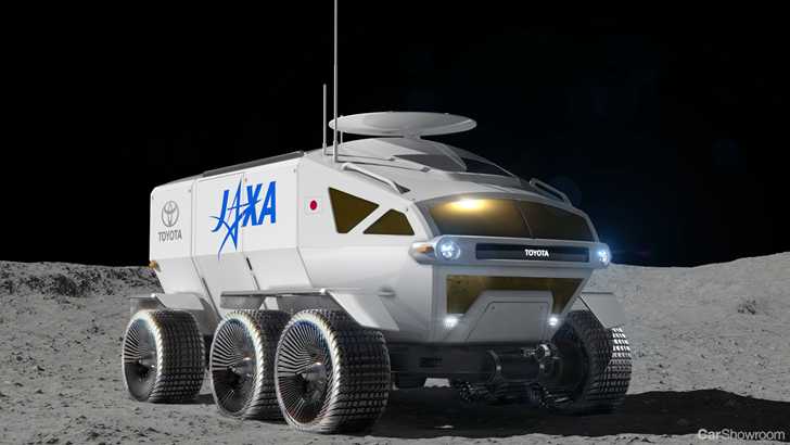 Toyota And The Rising Earth, Moon Rover Concept Revealed