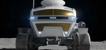 Toyota And The Rising Earth, Moon Rover Concept Revealed