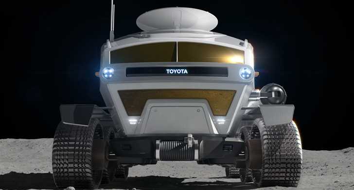 Toyota And The Rising Earth, Moon Rover Concept Revealed