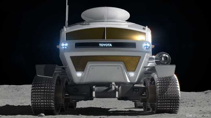 Toyota And The Rising Earth, Moon Rover Concept Revealed