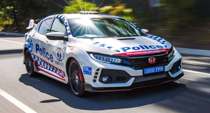 Honda Civic Type R Is NSW Police Force’s New Recruit