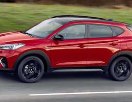 Hyundai Unveils The Halfway-Sporty Tuscon N Line