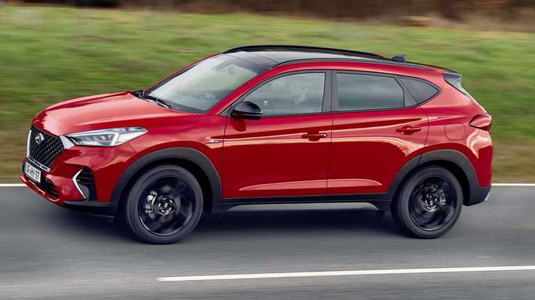 Hyundai Unveils The Halfway-Sporty Tuscon N Line