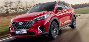 Hyundai Unveils The Halfway-Sporty Tuscon N Line