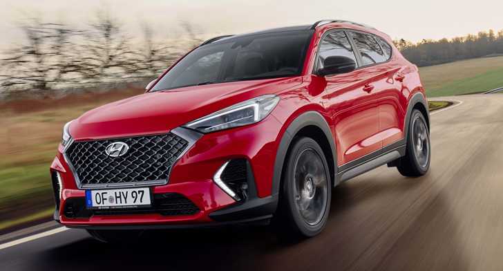 Hyundai Unveils The Halfway-Sporty Tuscon N Line