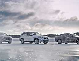 BMW Schedules Snow Play For i4, iX3, iNEXT – Gallery