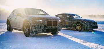BMW Schedules Snow Play For i4, iX3, iNEXT – Gallery