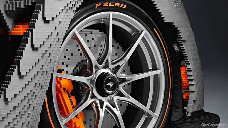 McLaren Senna Turned Into A Full-Size LEGO Model – Gallery