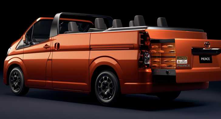 2019 Toyota Hiace Convertible with PieAce Oven – Gallery