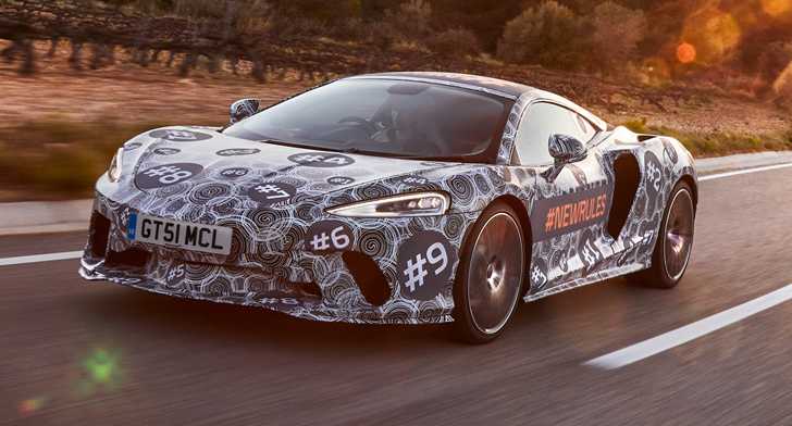 McLaren Previews ‘Rule-Breaking’ High Speed GT In Camo